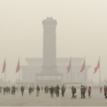 北京での大気汚染について