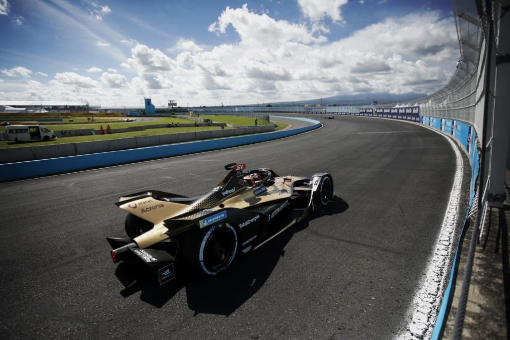 AUTODROMO MIGUEL E. ABED, MEXICO - JUNE 20: Jean-Eric Vergne (FRA), DS Techeetah, DS E-Tense FE21 during the Puebla E-Prix II at Autodromo Miguel E. Abed on Sunday June 20, 2021, Mexico. (Photo by Andrew Ferraro / LAT Images)