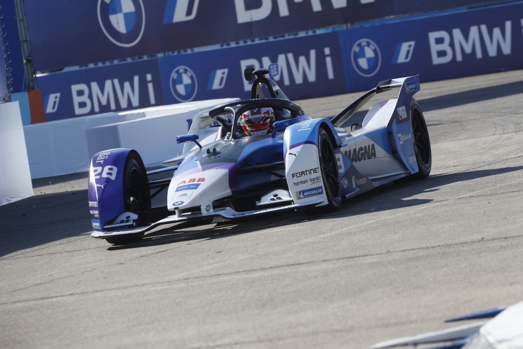 BERLIN TEMPELHOF AIRPORT, GERMANY - AUGUST 12: Maximilian G√ºnther (DEU), BMW I Andretti Motorsports, BMW iFE.20 during the Berlin ePrix V at Berlin Tempelhof Airport on Wednesday August 12, 2020 in Berlin, Germany. (Photo by Alastair Staley / LAT Images)