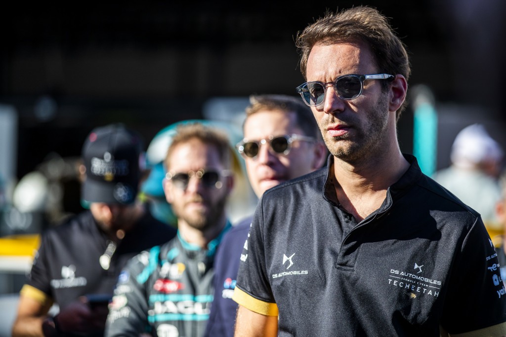 CIRCUITO CITTADINO DELL'EUR, ITALY - APRIL 07: Jean-Eric Vergne (FRA), DS Techeetah during the Rome ePrix I at Circuito Cittadino dell'EUR on Thursday April 07, 2022 in Rome, Italy. (Photo by Sam Bloxham / LAT Images)