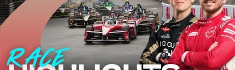 フォーミュラE 2025 ROUND7 モナコE-PRIX 決勝ハイライト