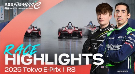 フォーミュラE 2025 ROUND8 東京 E-PRIX 決勝ハイライト