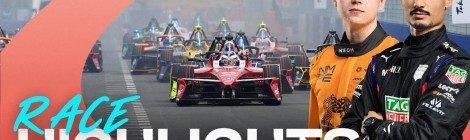 フォーミュラE 2025 ROUND9 東京 E-PRIX 決勝ハイライト