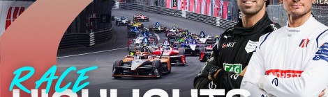 フォーミュラE 2025 ROUND6 モナコE-PRIX 決勝ハイライト