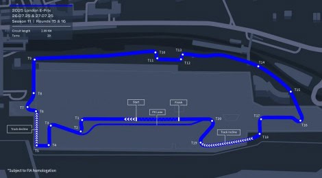 フォーミュラE 2025 第15-16戦 ロンドン E-PRIX 情報