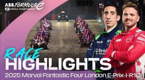 フォーミュラE 2025 ROUND16 ロンドン E-PRIX 決勝ハイライト