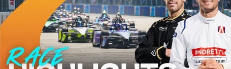 フォーミュラE 2025 ROUND14 ベルリン E-PRIX 決勝ハイライト