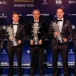 フォーミュラE 2025シーズンFIA表彰式でチャンピオンが表彰