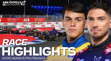 フォーミュラE 2026 ROUND4 ジェッダ E-PRIX 決勝ハイライト